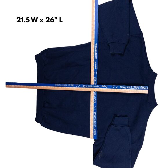 Vintage 90s Winnie the Pooh Tigger Florida Sweatshirt USA Made Navy Women’s L - Picture 3 of 7